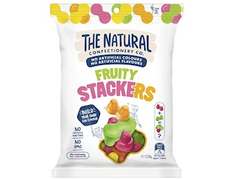 The Natural Confectionery Co FRUITY STACKERS 220G