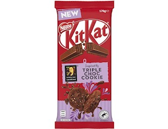 NESTLE KIT KAT TRIPLE CHOCOLATE COOKIE170G 