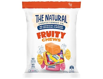 The Natural Confectionery Co FRUITY MIX CHEWS 220G