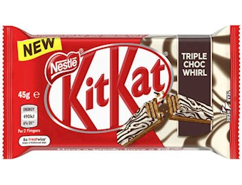 NESTLE KIT KAT TRIPLE Chocolate WHIRL 45G