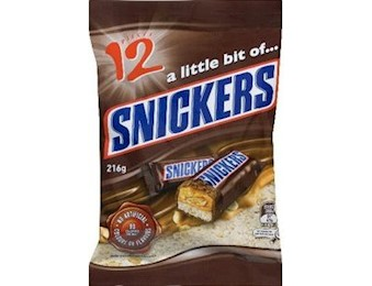SNICKERS FUNSIZE 180G