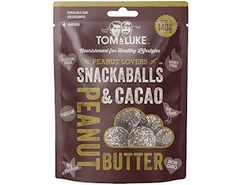 TOM & LUKE PBUTTER CACAO Snack Balls 140G
